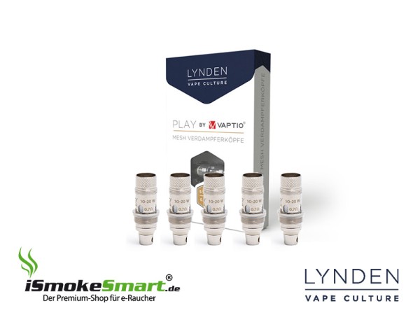 LYNDEN Play Ersatz-Mesh-Verdampfer 0,7 Ohm