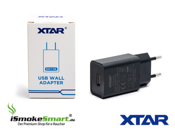 XTAR 1A USB Netzstecker EU 1000 mA