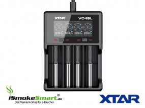 XTAR USB-Ladegerät VC4SL (4 Slots)