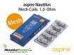 aspire Nautilus Mesh Ersatz-Verdampfer 1,0 Ohm (5 Stück)
